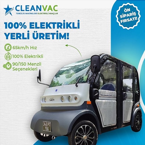 Kütahya Cleanvac Elektrikli Araç
